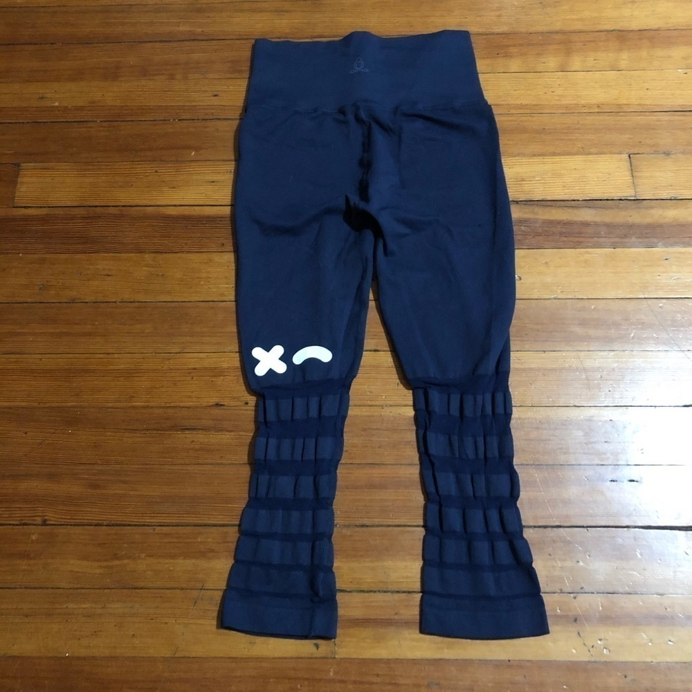 Phat Buddha Leggings dark blue One size